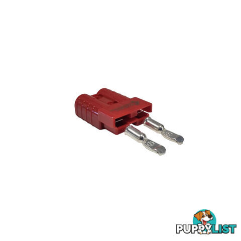 50 amp Anderson Style Plug Red with 6 awg Terminals