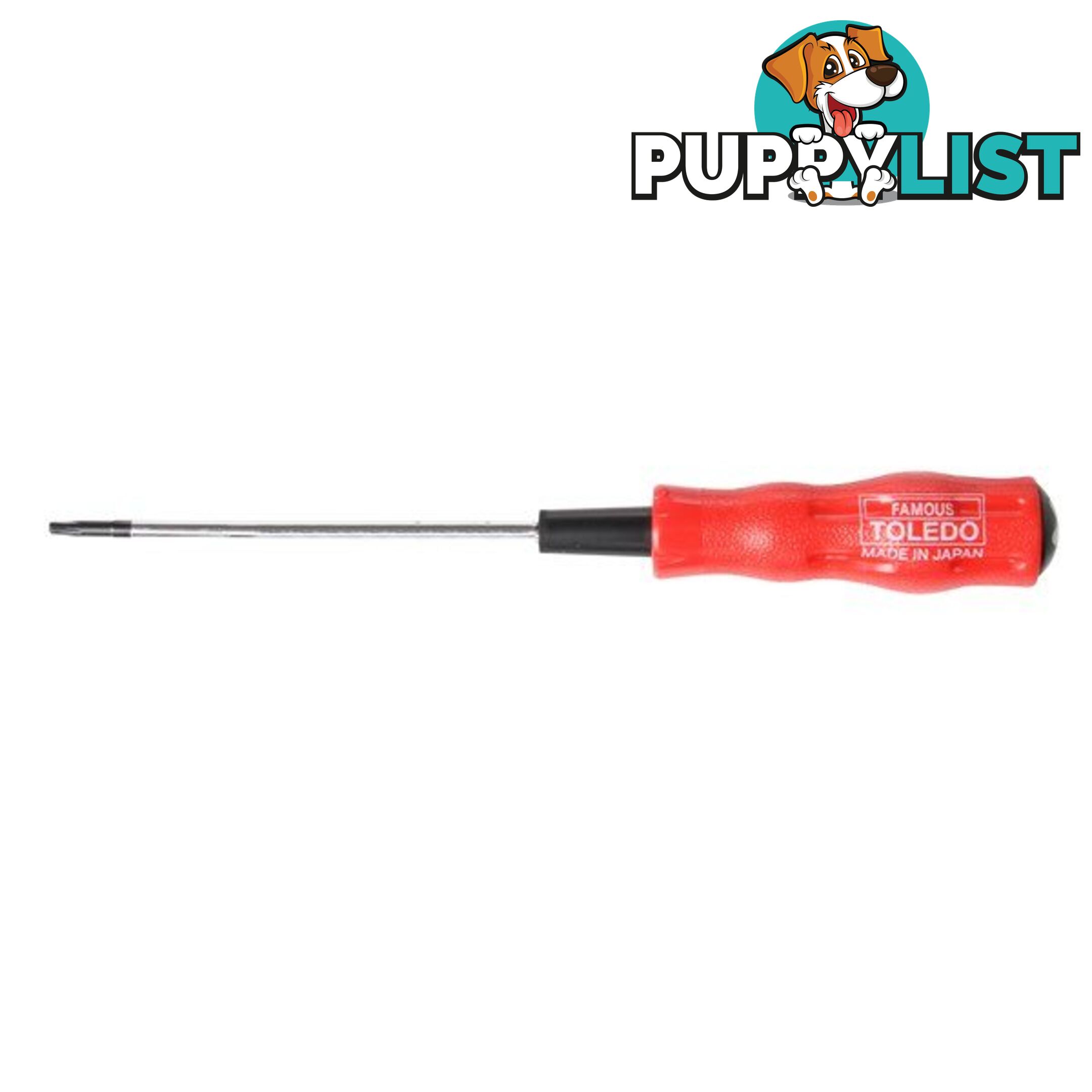 Toledo Screwdriver Tamperproof Torx T9 x 100mm SKU - 321911