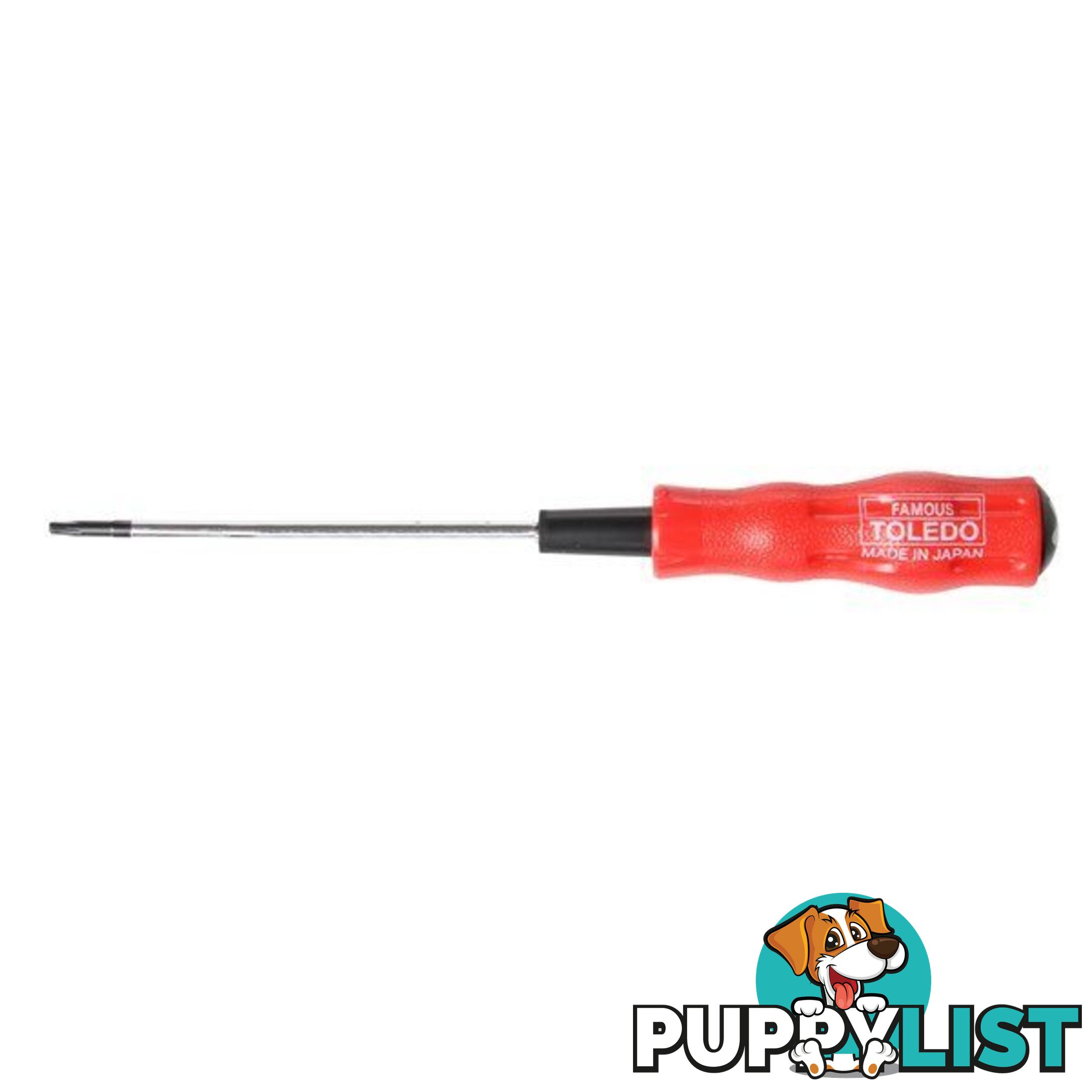 Toledo Screwdriver Tamperproof Torx T9 x 100mm SKU - 321911