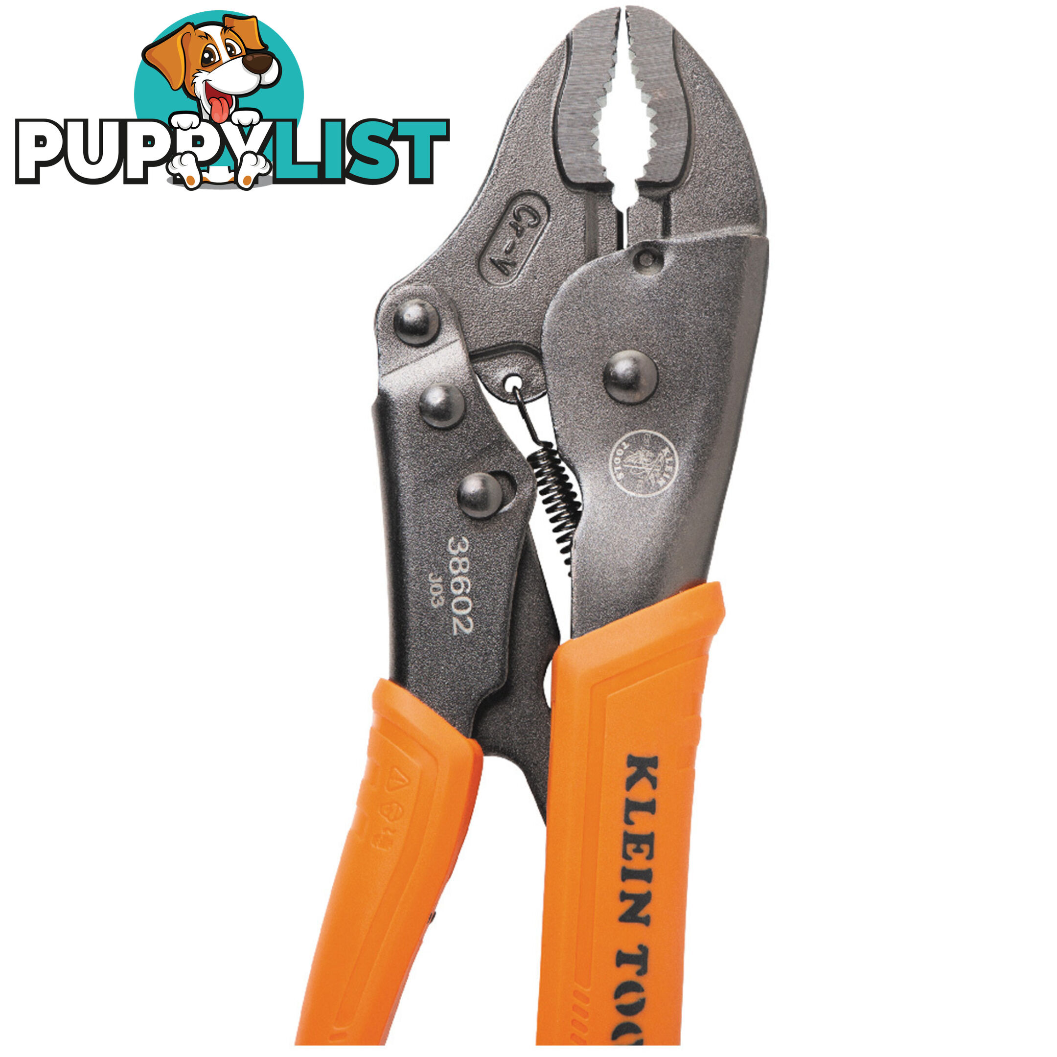 Klein Tools Cuved Jaw Locking Pliers 10 " SKU - 38602