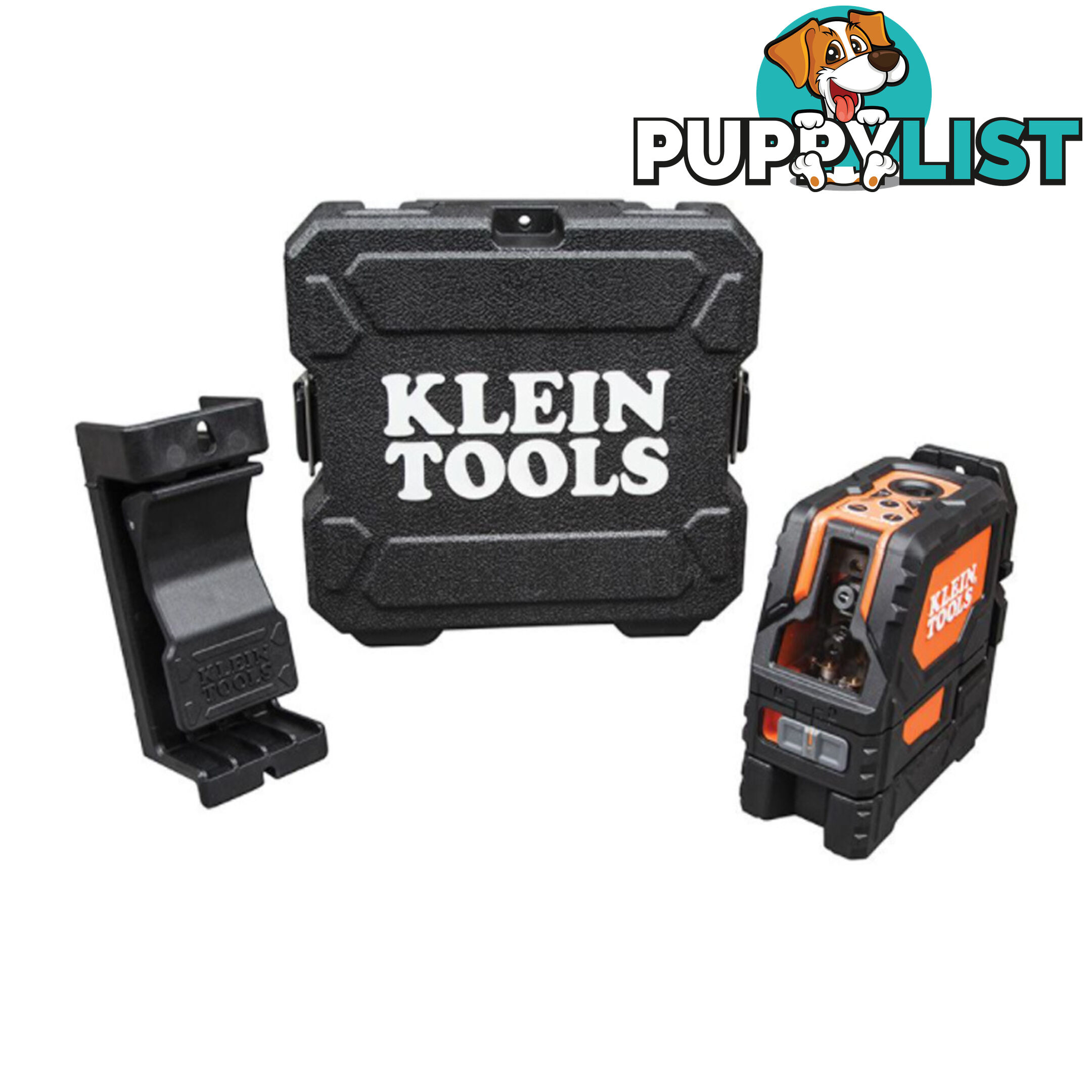 Klein Laser Level, Self Levelling Red Crossline and Plumb Spot SKU - 93LCLG