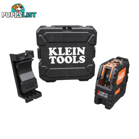 Klein Laser Level, Self Levelling Red Crossline and Plumb Spot SKU - 93LCLG