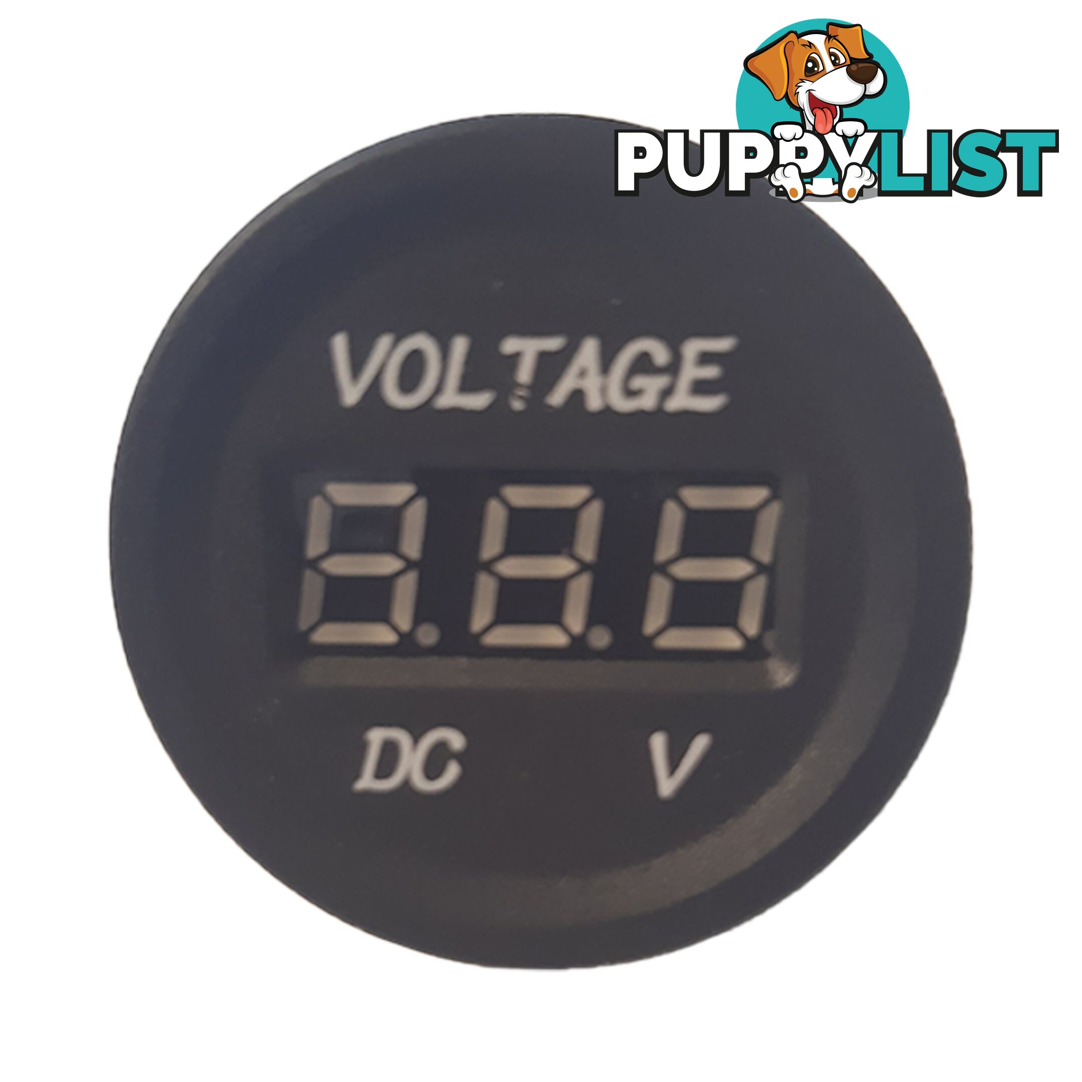 LED Digital Display Voltmeter Voltage Gauge SKU - BB-BG12R1