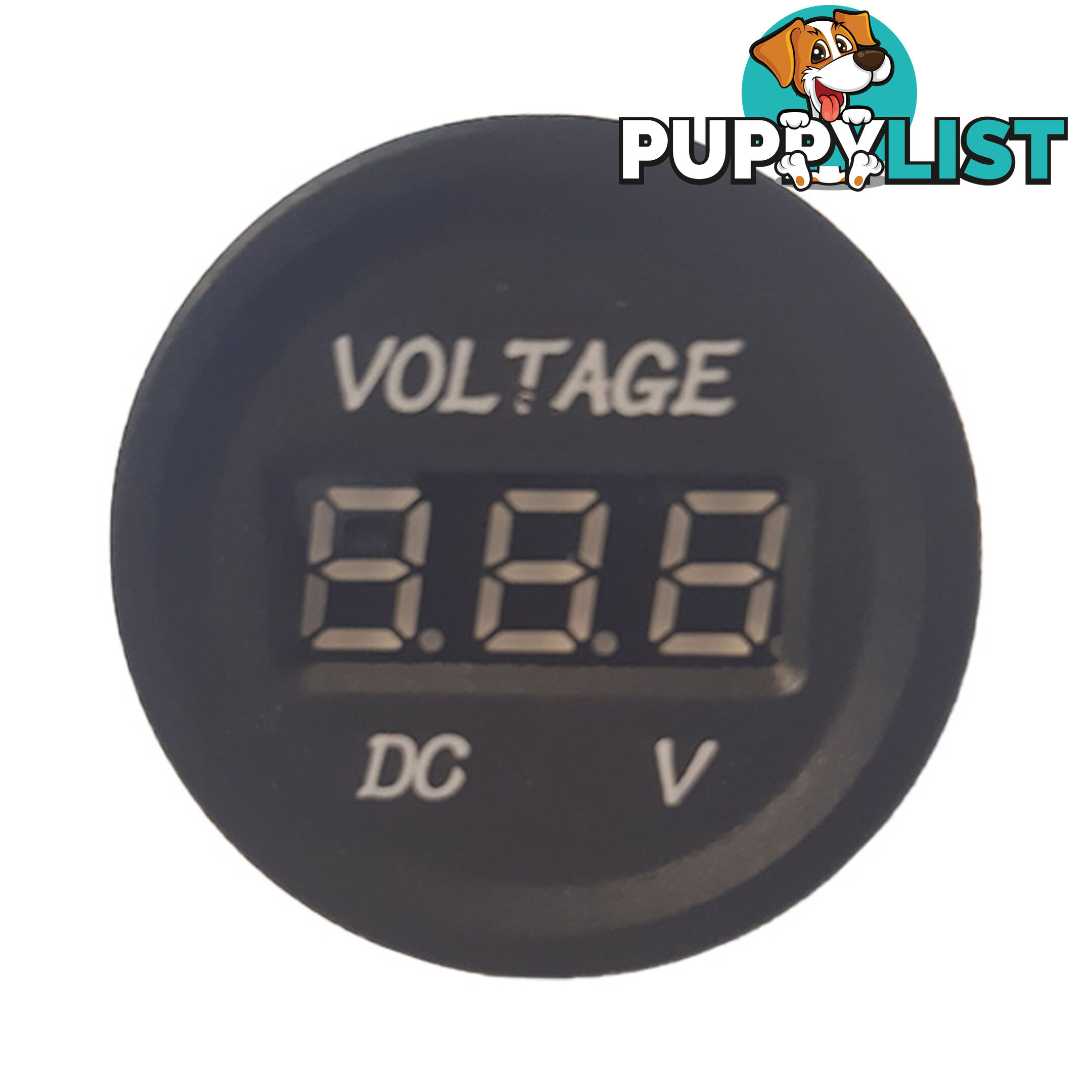 LED Digital Display Voltmeter Voltage Gauge SKU - BB-BG12R1