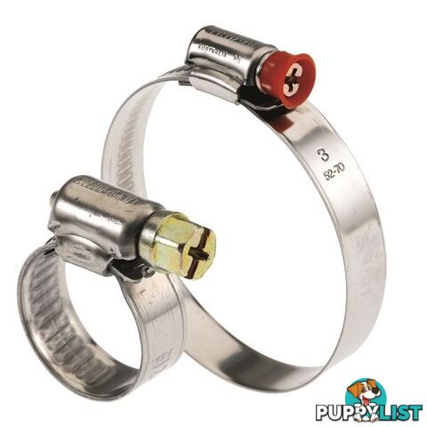 Tridon Part S.S Hose Clamp 30mm-42mm Multi Purpose Solid Band 10pk SKU - MP1XP