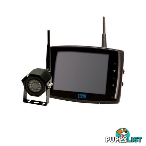 Ecco 12-24V Wireless Back-Up Camera Systems Colored w/ Audio SKU - EC5605-WK2, EC7003-K, EC7008-WK, EC2014-WC2, EC2027-WC