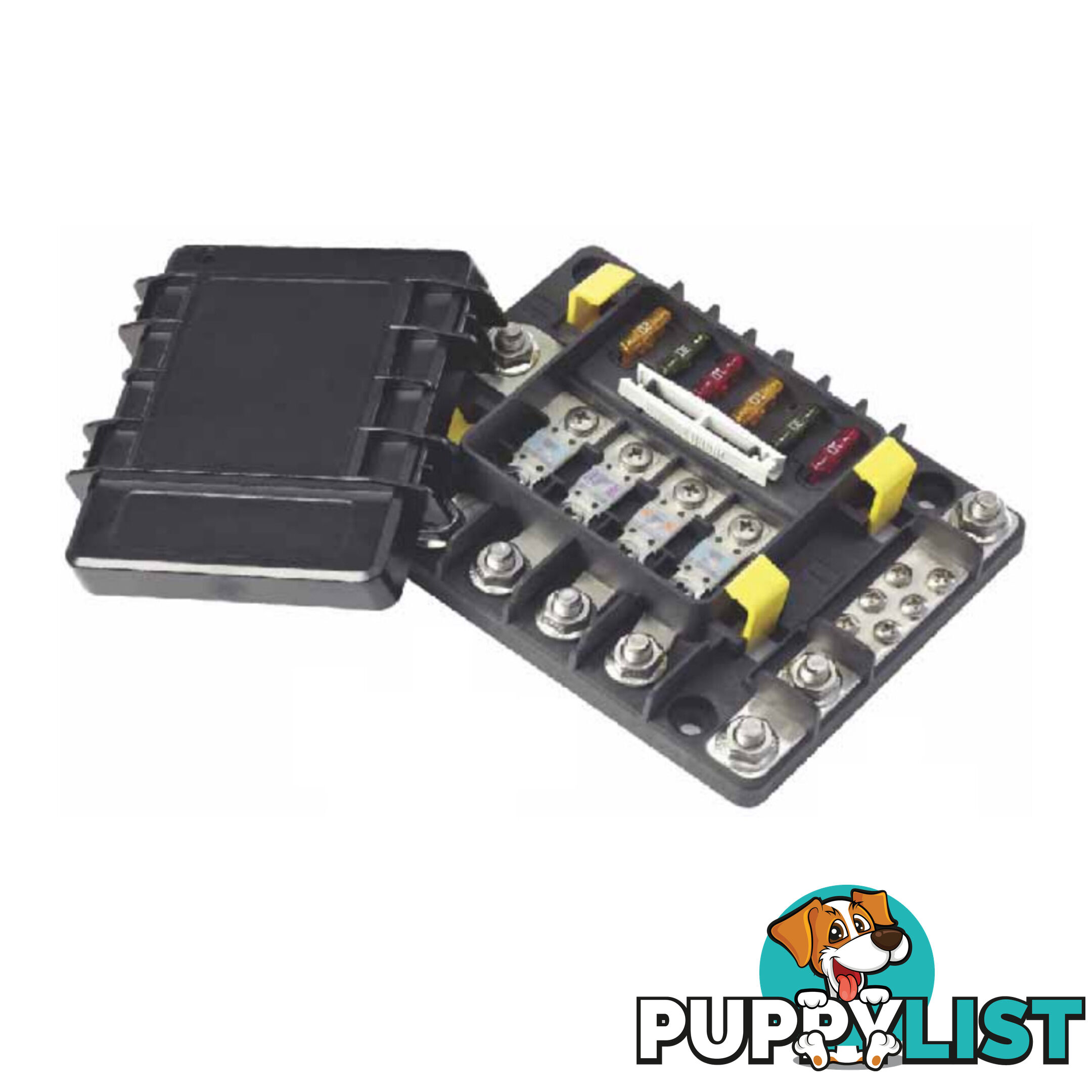 Power Distribution Module 4 x Midi, 6 x Auto Fuse Max: 60V 350A SKU - 880089