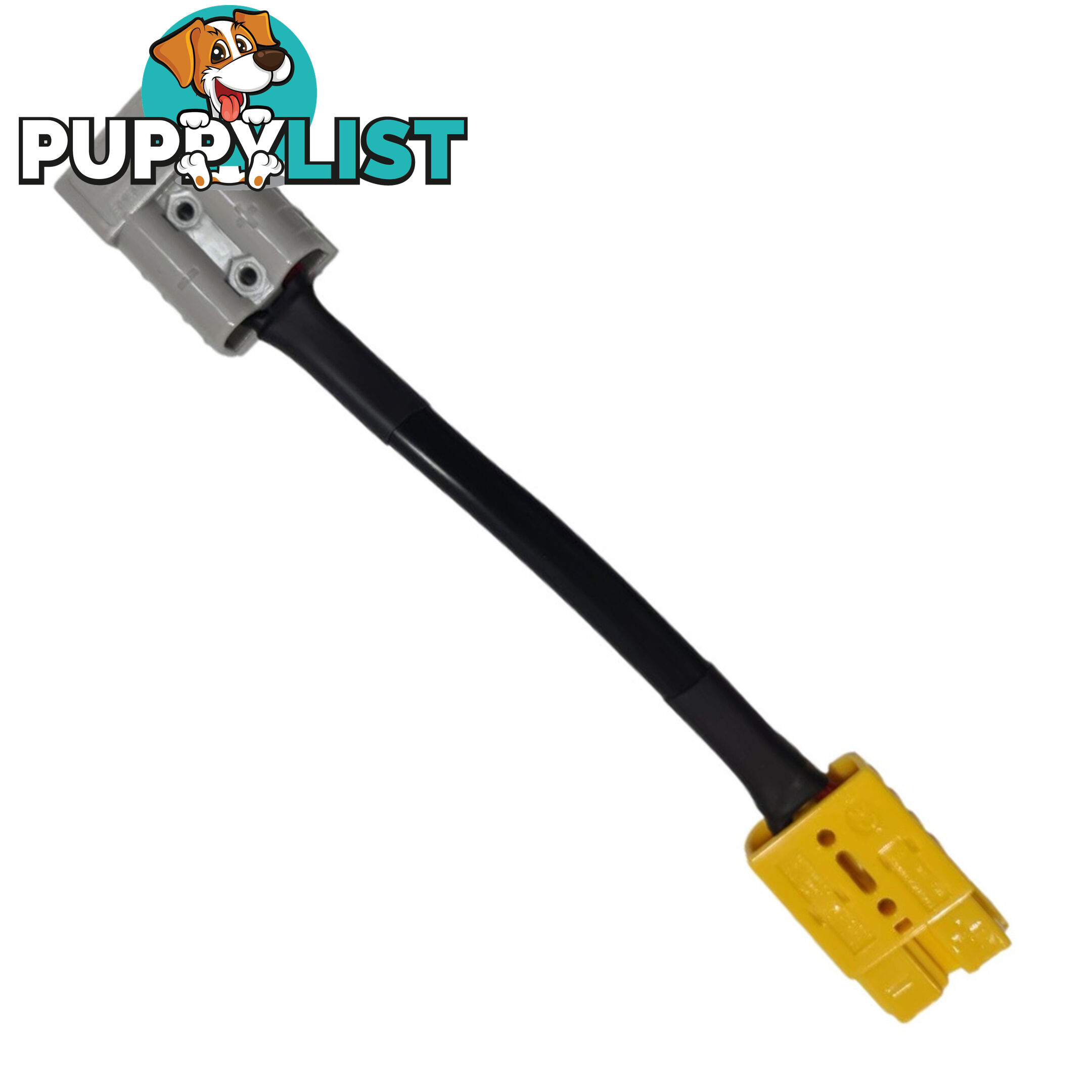 50amp Anderson Connector Grey to 50 amp Anderson Connector Yellow Adaptor SKU - 50agrey-50yellow