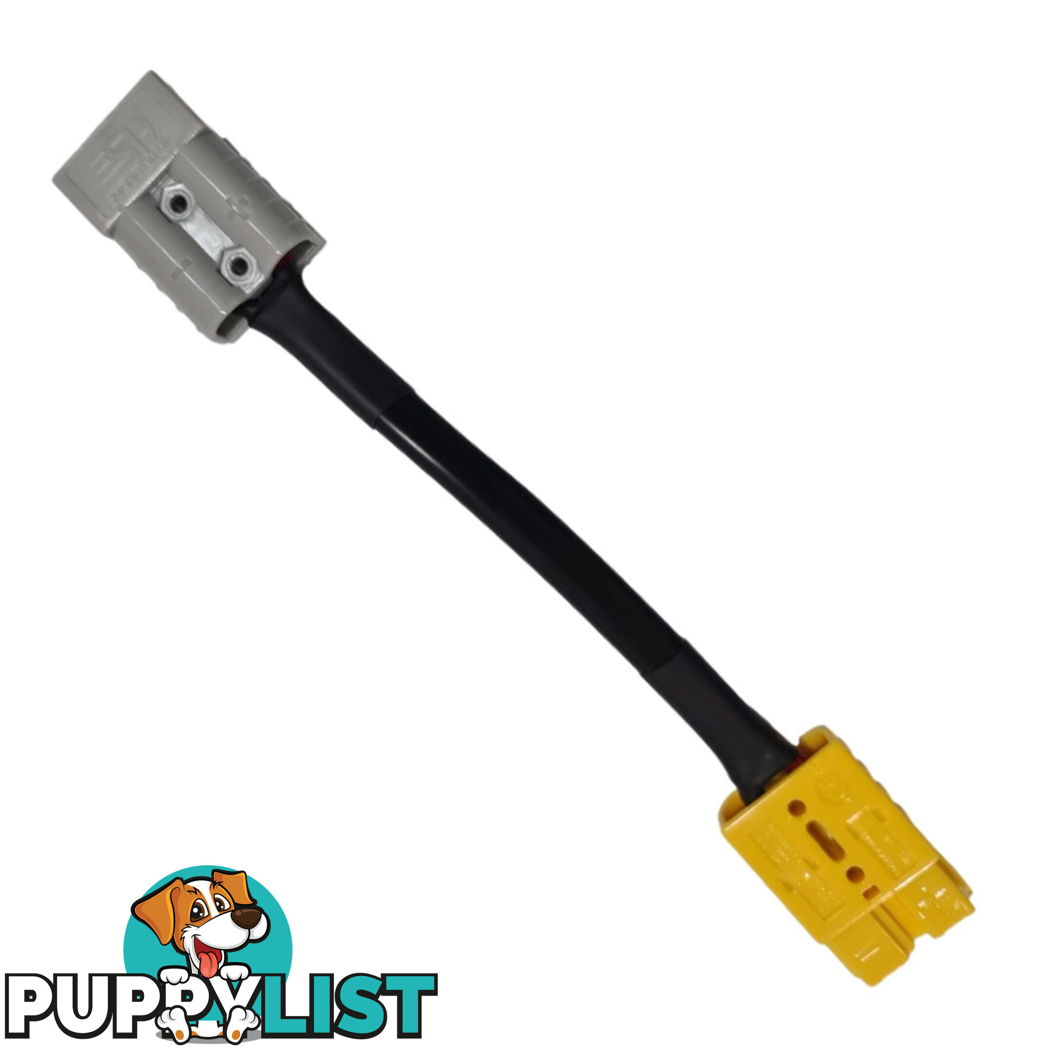 50amp Anderson Connector Grey to 50 amp Anderson Connector Yellow Adaptor SKU - 50agrey-50yellow