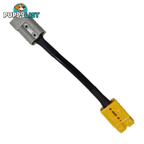 50amp Anderson Connector Grey to 50 amp Anderson Connector Yellow Adaptor SKU - 50agrey-50yellow