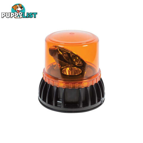 Ecco 10-30V Amber LED Rotating Beacon IP67 3-Bolt Mount SKU - EB7630A