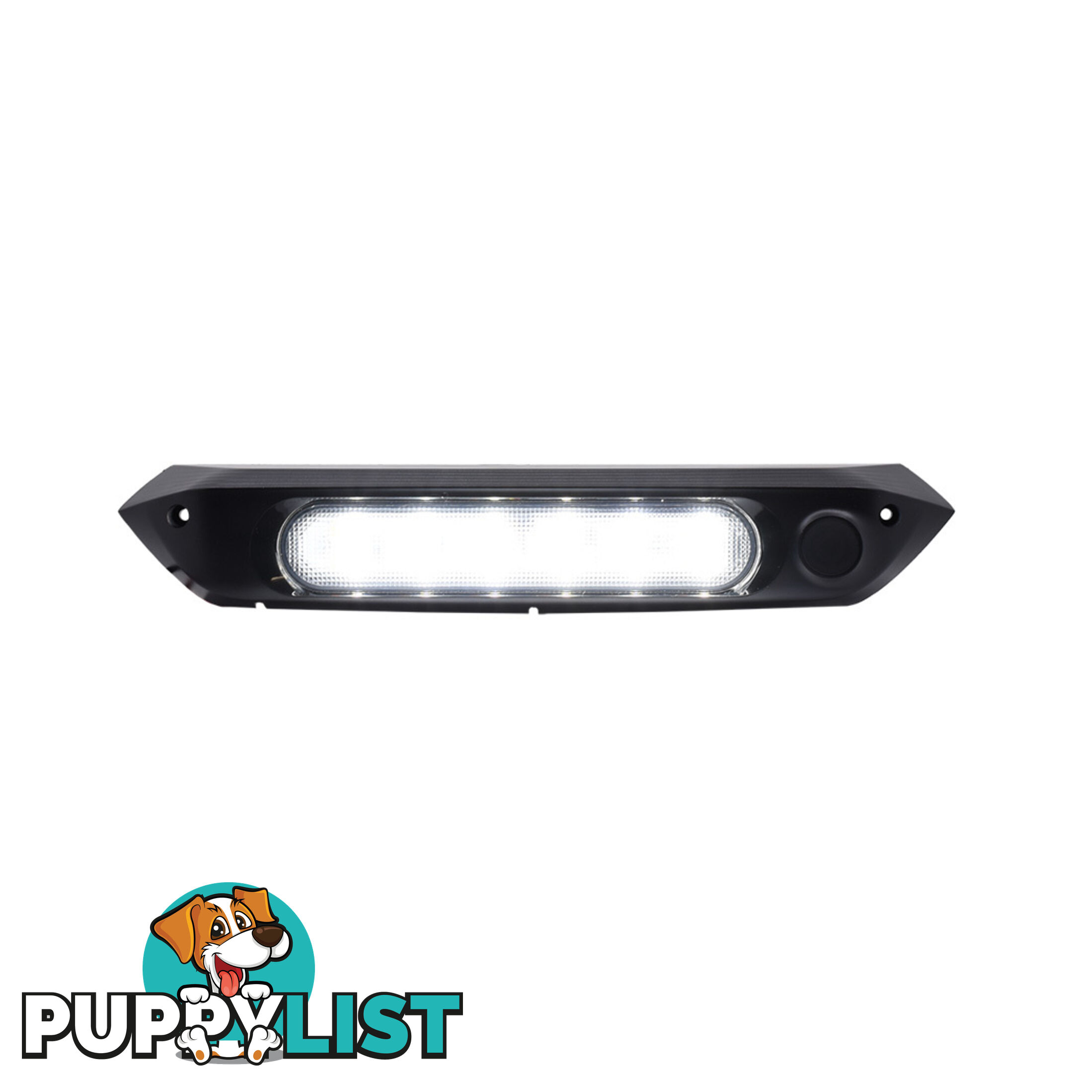 Whitevision 12-28V 11 " LED Awning Light 8W 800Lm Surface Mt. SKU - LAW287AW, LAW287AWS