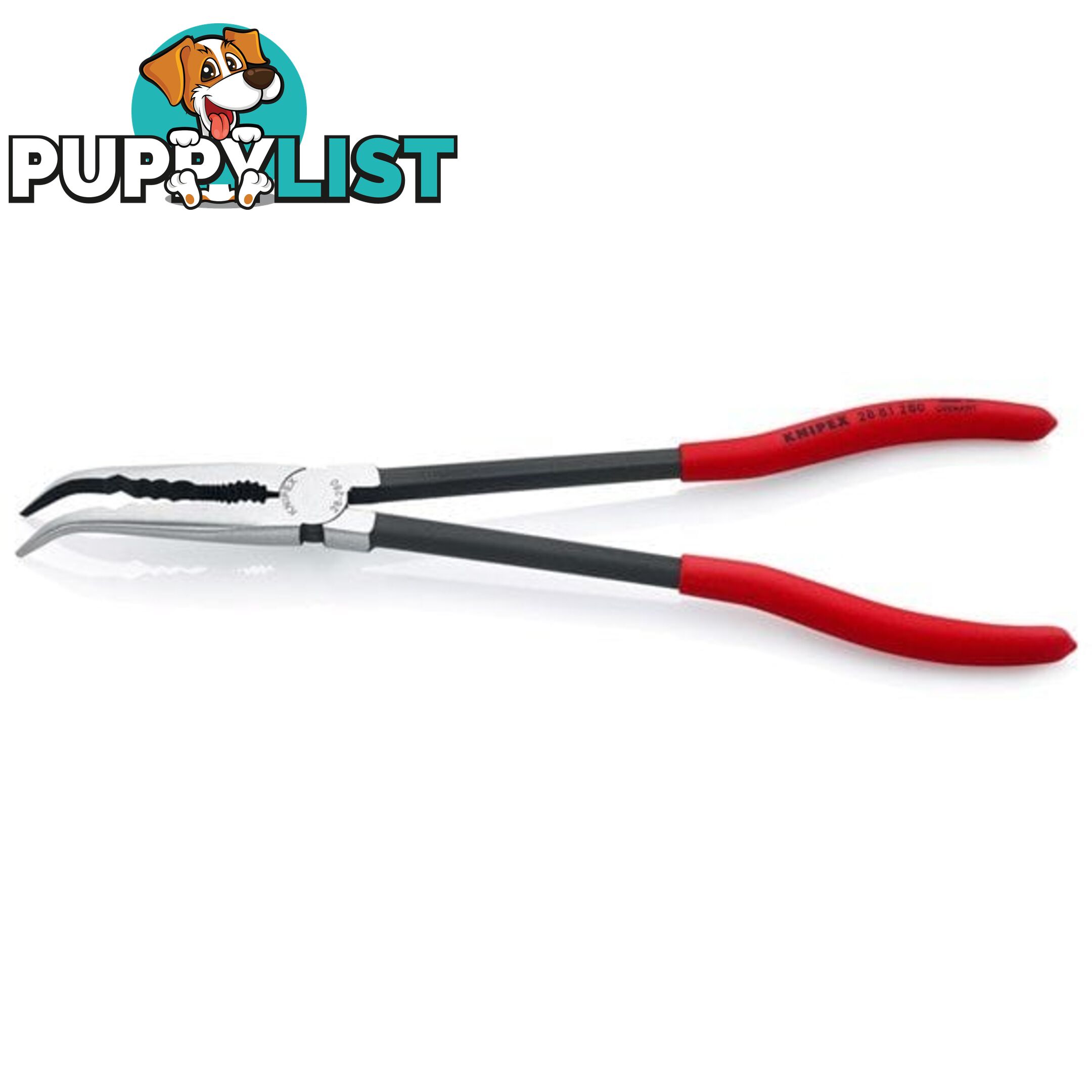 Knipex 280mm Assembly Pliers  - Long Nose Bent SKU - 2881280