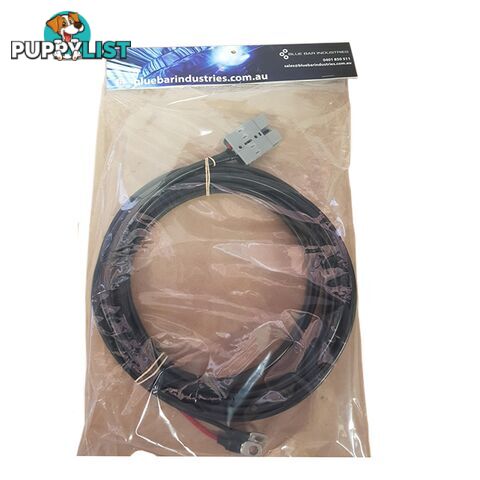 12v x 3m 8 B S Extension Lead 50amp Anderson Style Plug to Battery Lugs SKU - BB-50ampAndBattLugs8BampS3m