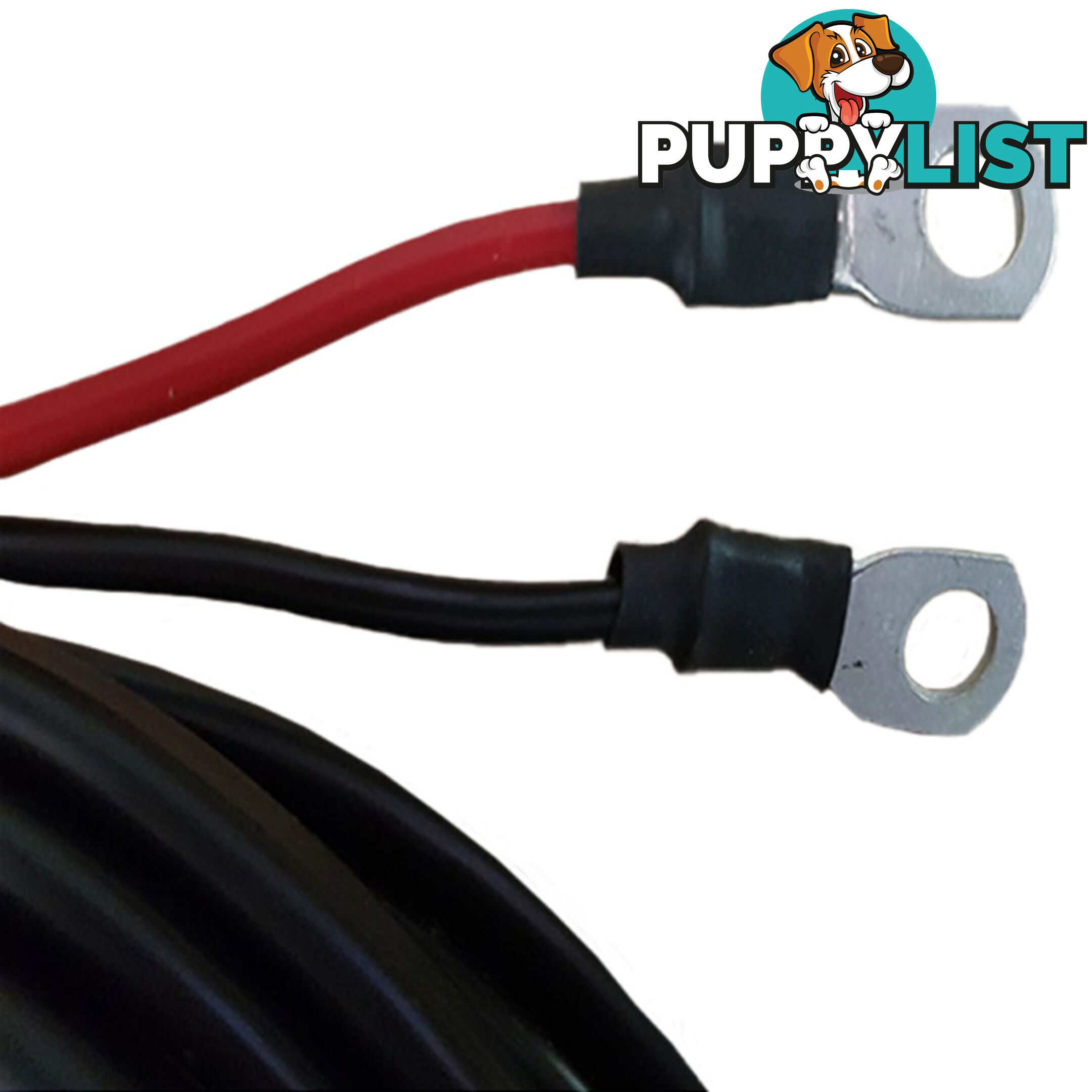 12v x 3m 8 B S Extension Lead 50amp Anderson Style Plug to Battery Lugs SKU - BB-50ampAndBattLugs8BampS3m