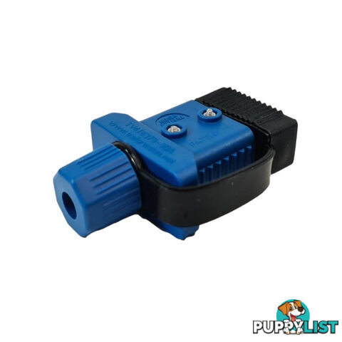 Trailer Vision 50 amp Anderson Plug Cover with Dust Cap Blue SKU - TV416375-50Blue