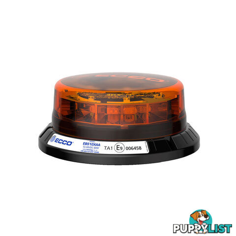 ECCO Low Profile LED Amber Beacon 10/24V 3-bolt fixed Mt.- 60w SKU - EB5102AA