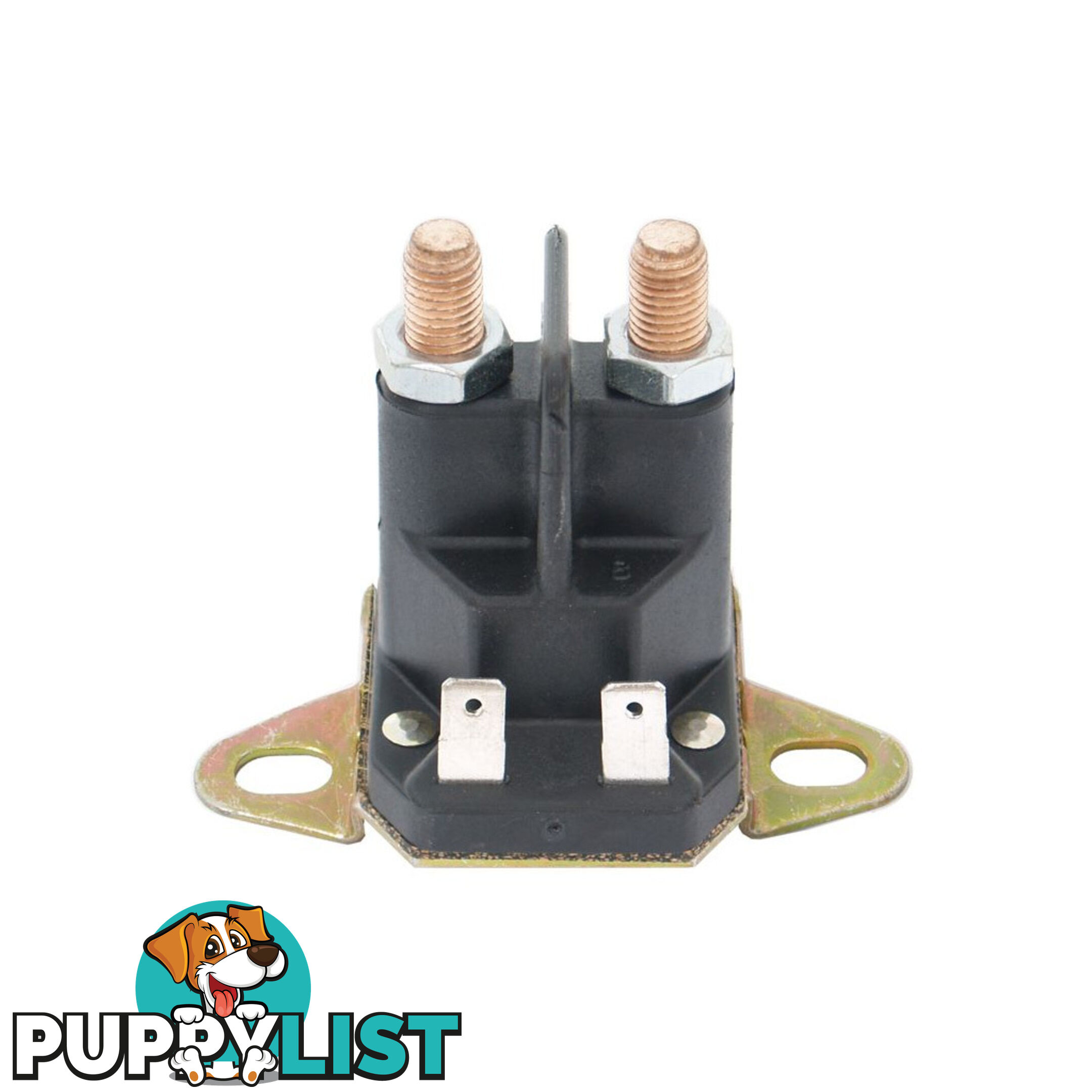 12V 100A SPST Cont. Duty Solenoid Plastic Body F-Type Bracket SKU - E61-24512-10, E61-24612-10