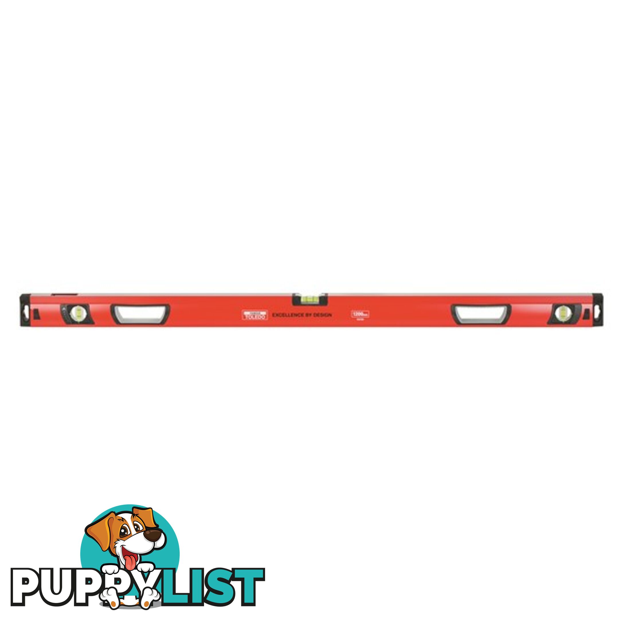 Toledo Magnetic Box Level  - 1200mm Spirit Level SKU - 322120