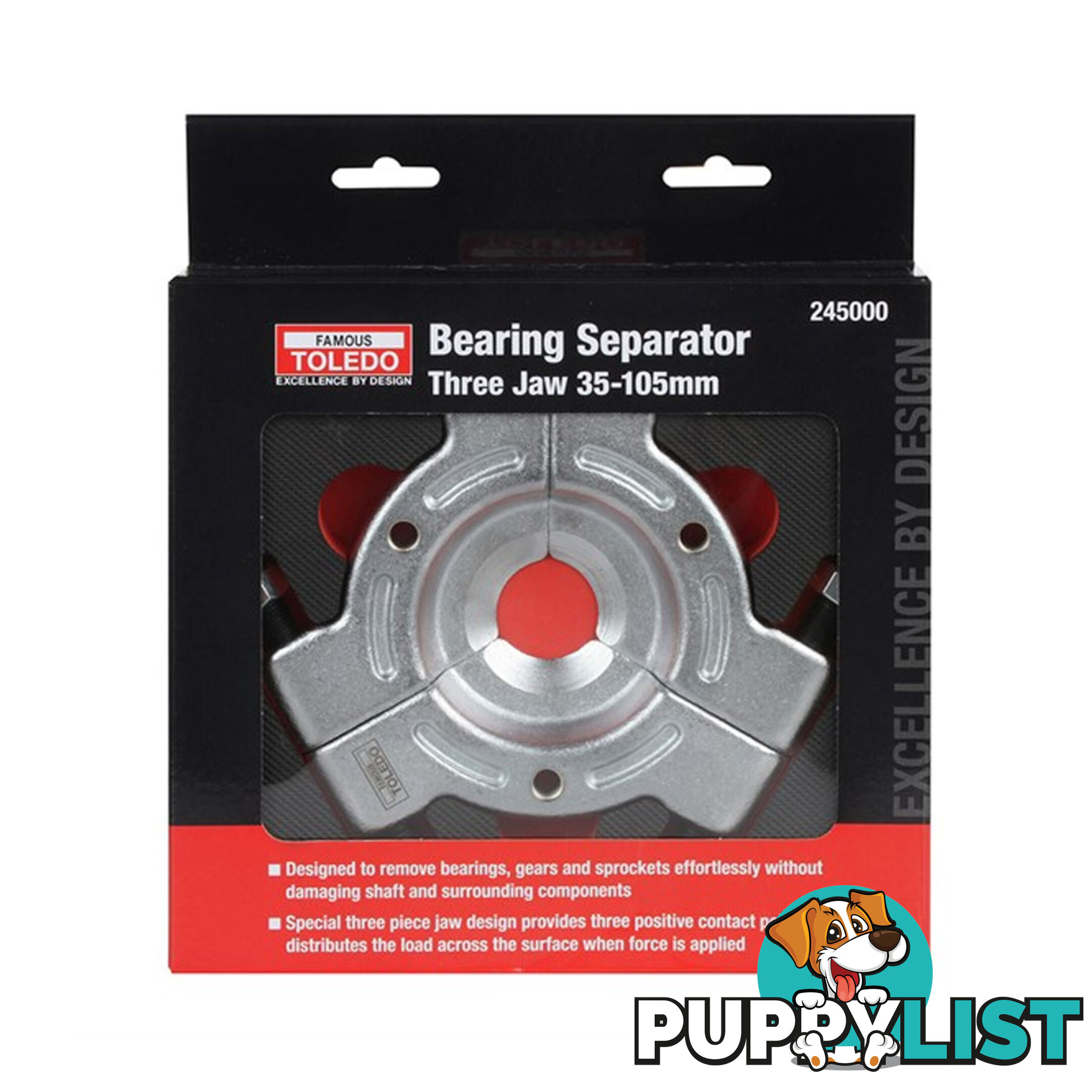 Toledo Bearing Separator 3 Jaw 35  - 105mm SKU - 245000