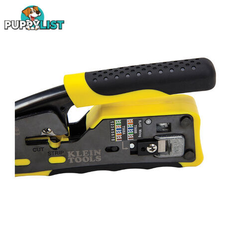 Klein Pass-Thru Modular Crimper RJ11 / RJ112 / RJ45 All In One SKU - VDV226-110