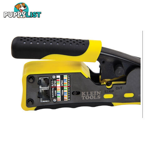 Klein Pass-Thru Modular Crimper RJ11 / RJ112 / RJ45 All In One SKU - VDV226-110