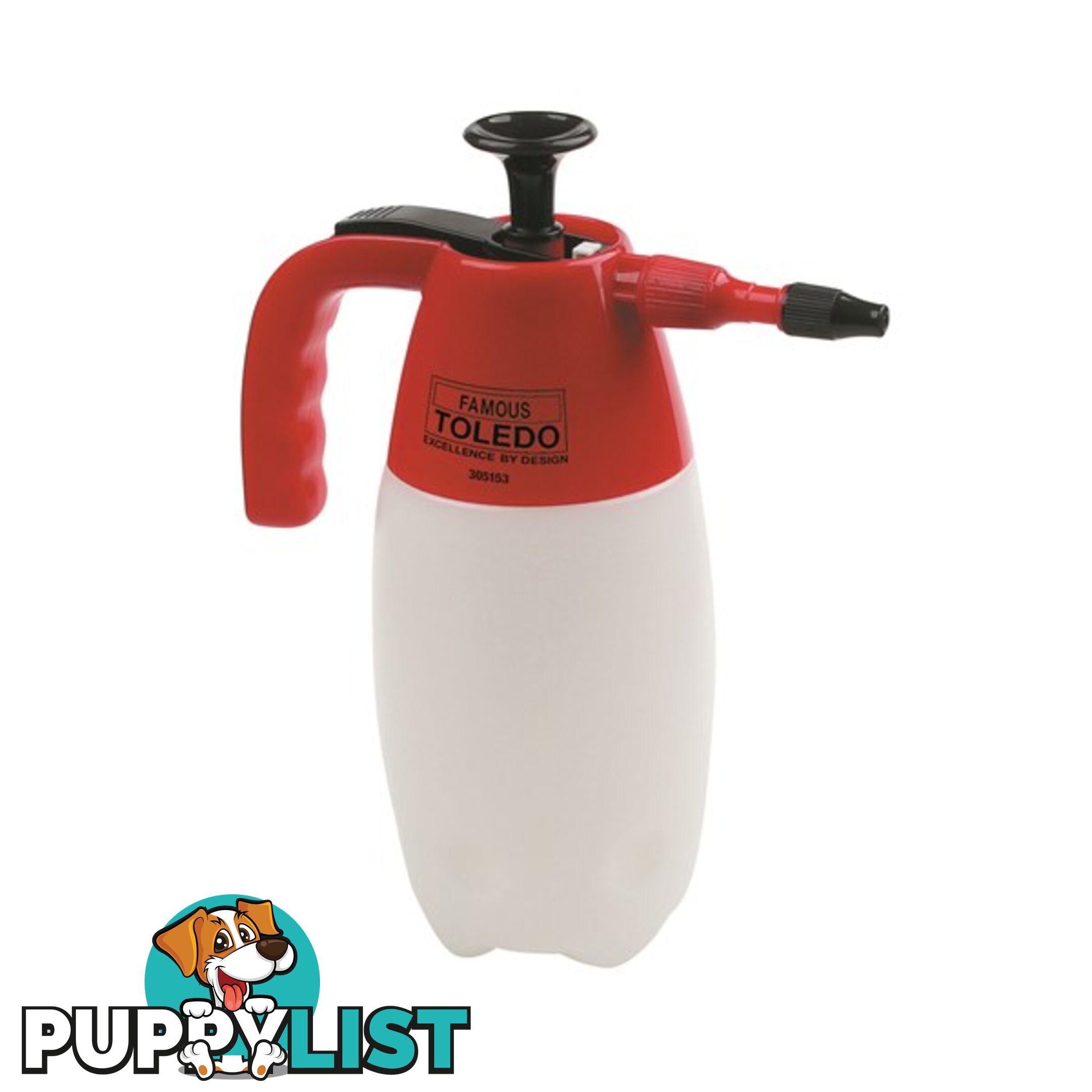 Toledo Pressure Sprayer 1 litre Automotive  Chemical Resistant SKU - 305153