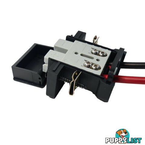 Trailer Vision 50 amp Anderson Plug Flush Mount Connector Assembly with Screw Contact Plug SKU - TVN1645450SC