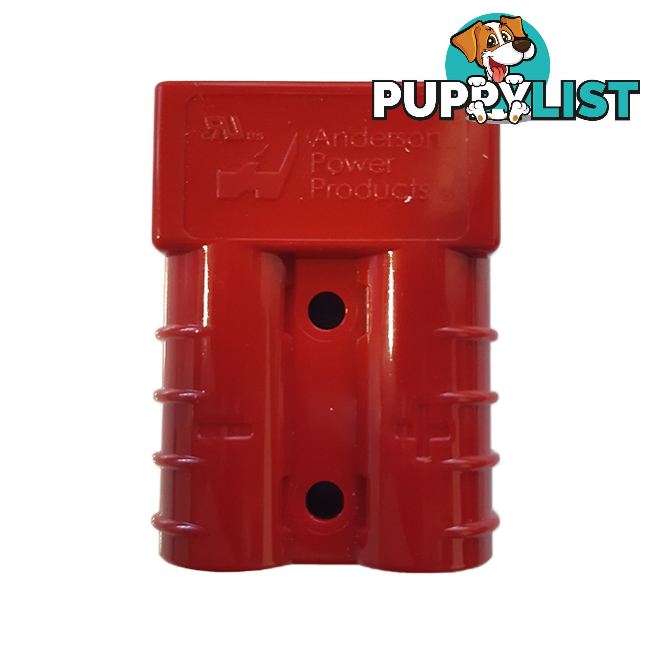 50 Amp Genuine Anderson Plug Red with Terminals SKU - LV2404