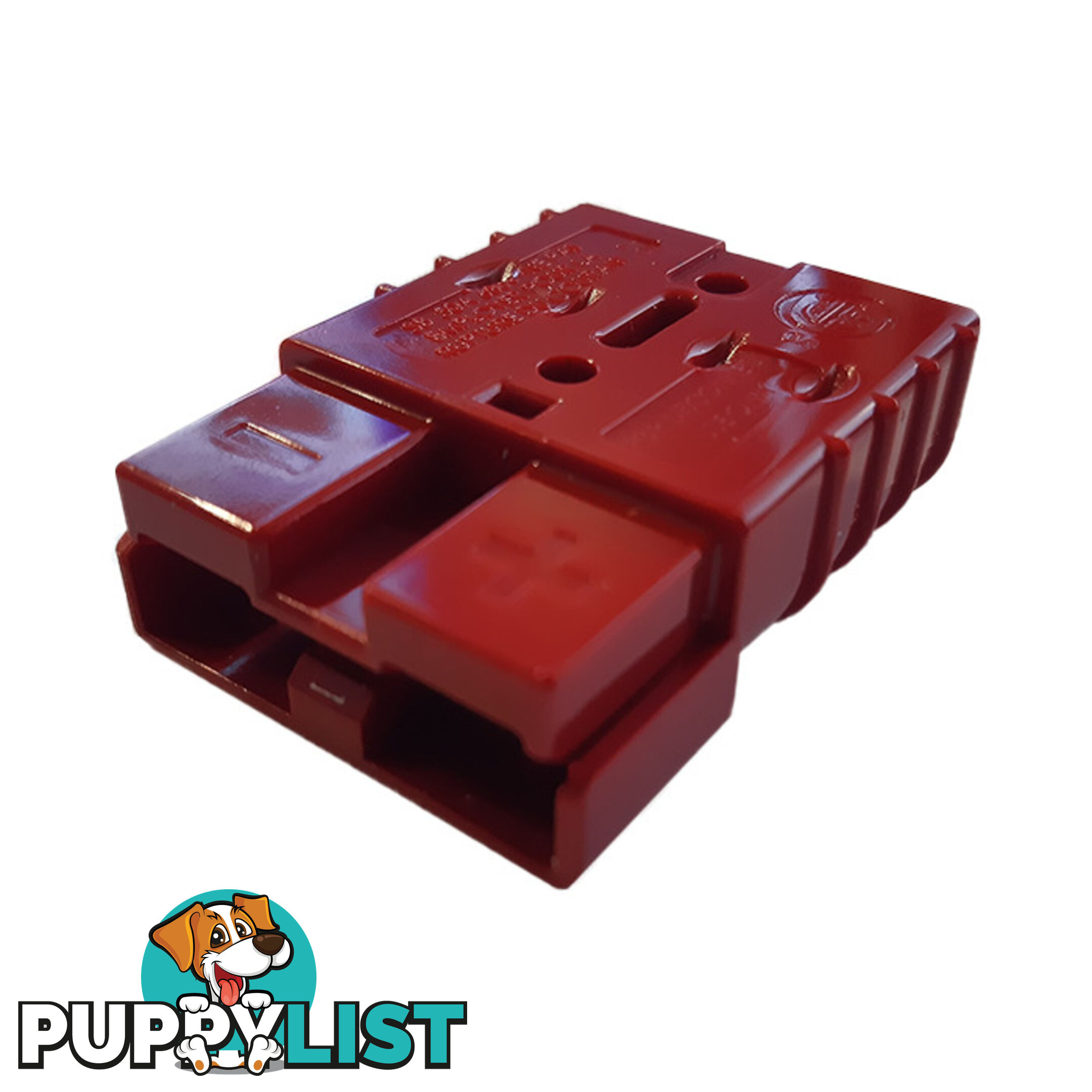 50 Amp Genuine Anderson Plug Red with Terminals SKU - LV2404