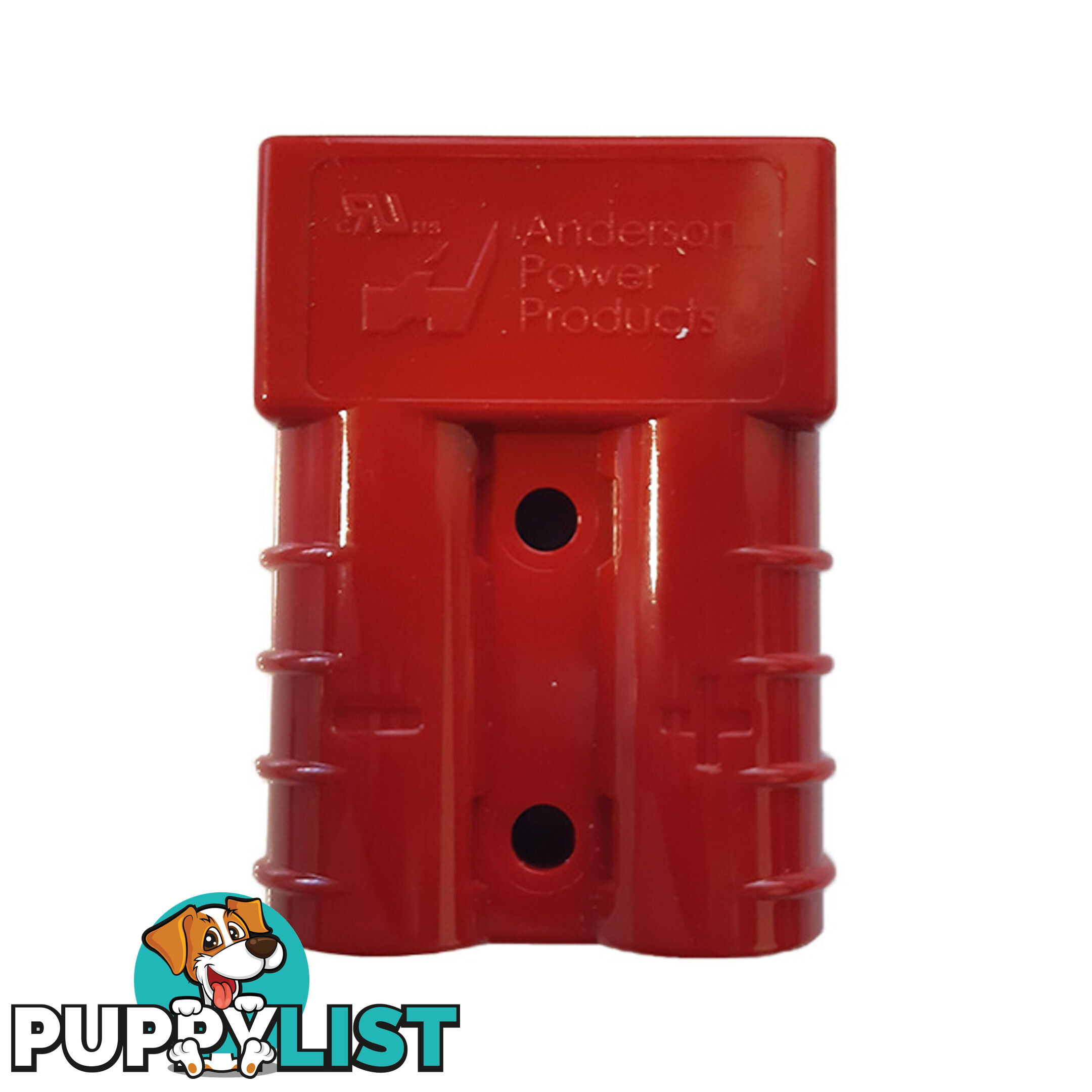 50 Amp Genuine Anderson Plug Red with Terminals SKU - LV2404