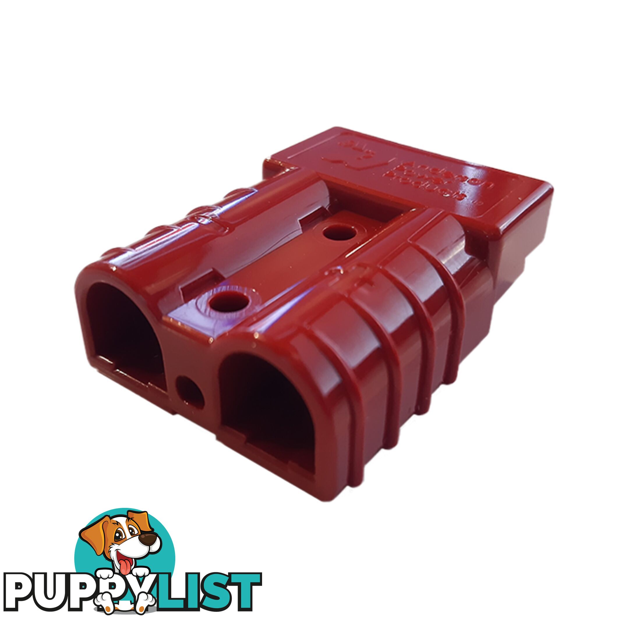 50 Amp Genuine Anderson Plug Red with Terminals SKU - LV2404