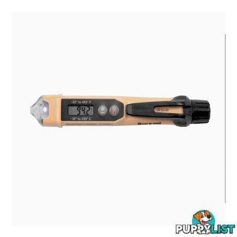 Klein Non-Contact Voltage Tester with Infrared Thermometer NCVT-41R SKU - NCVT-4IR