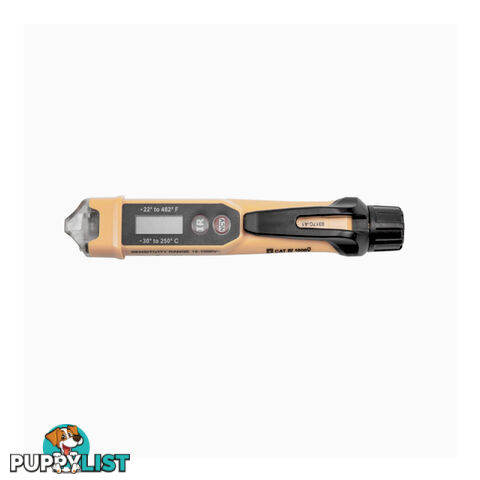 Klein Non-Contact Voltage Tester with Infrared Thermometer NCVT-41R SKU - NCVT-4IR