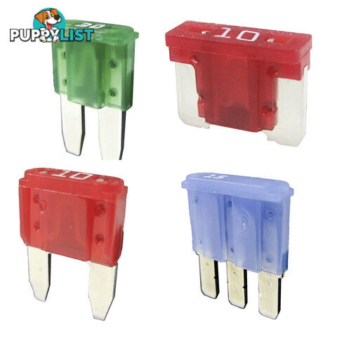 Auto Fuses Standard, Mini, L P Mini, Micro2/3 5pc Packs