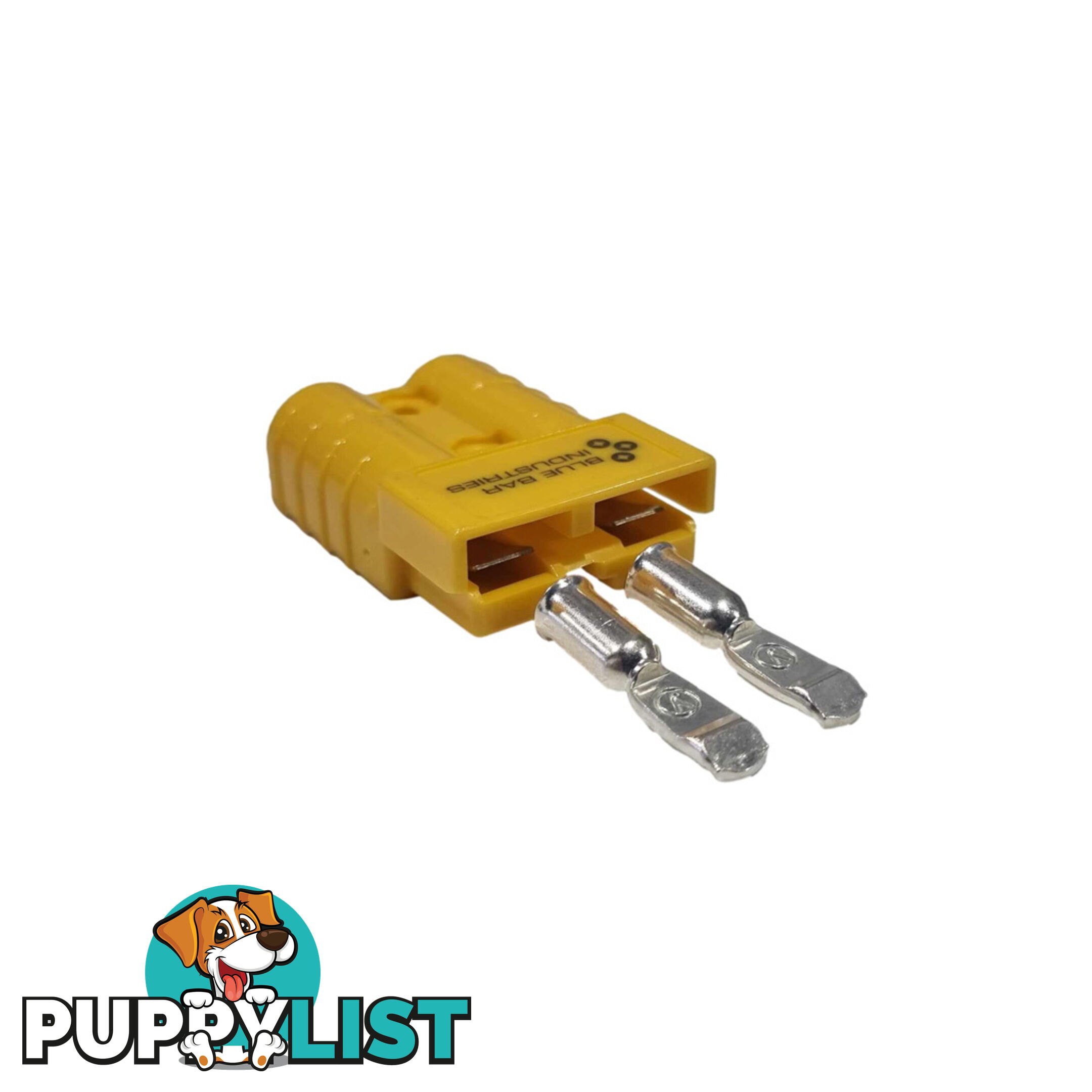 50 amp Anderson Style Plug Yellow with 6 awg Terminals