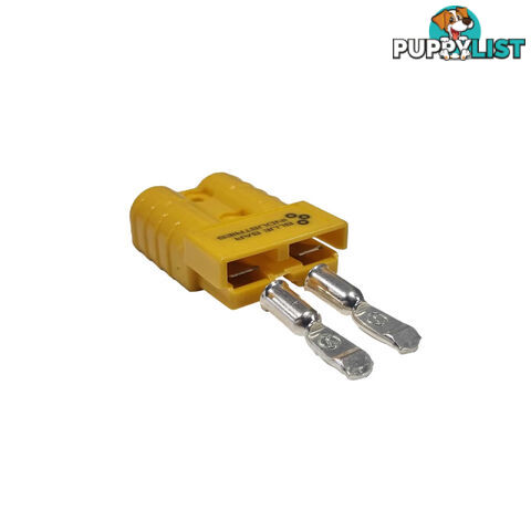 50 amp Anderson Style Plug Yellow with 6 awg Terminals