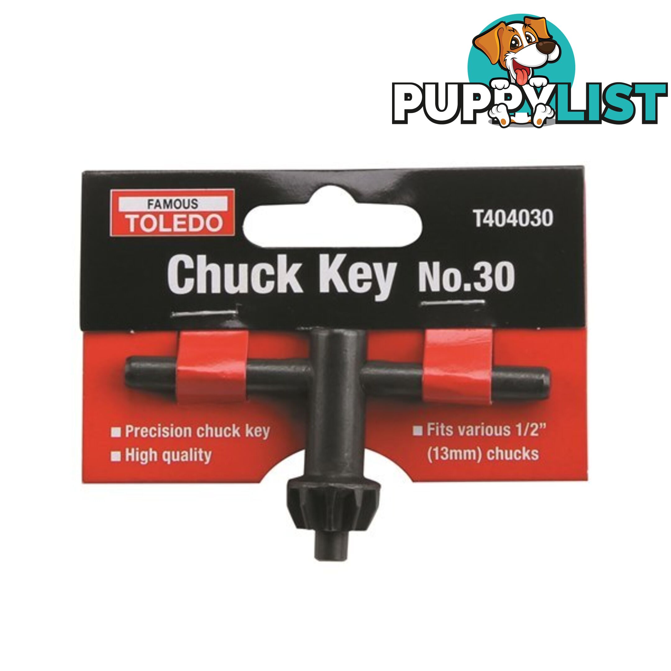 Toledo Chuck Key  - 10 / 13mm (No.34) SKU - T404034