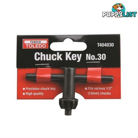 Toledo Chuck Key  - 10 / 13mm (No.34) SKU - T404034