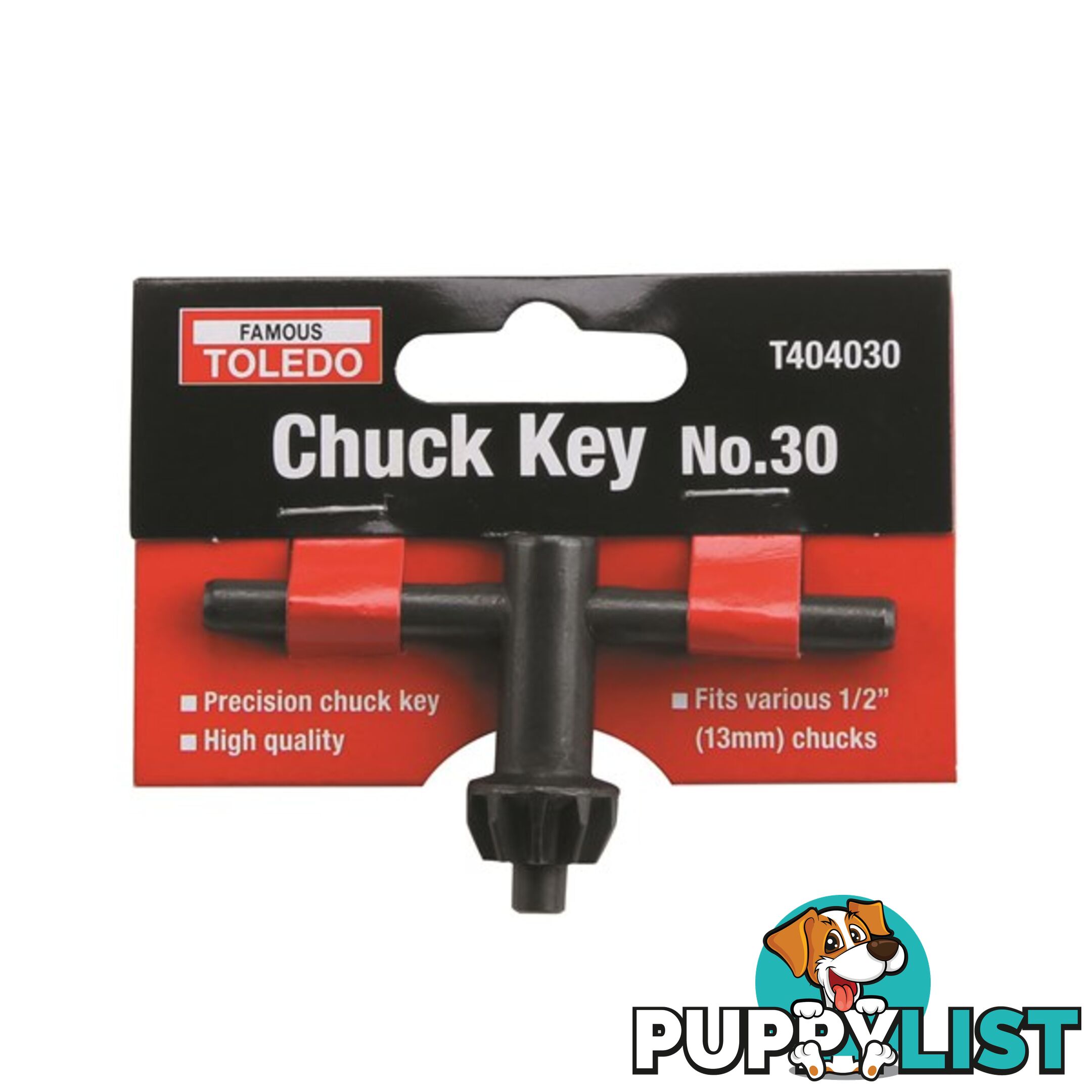 Toledo Chuck Key  - 10 / 13mm (No.34) SKU - T404034