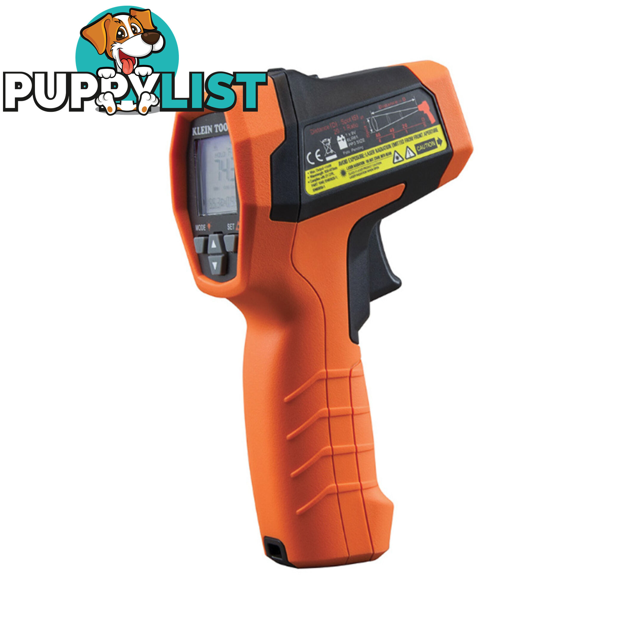 Klein Dual-laser infrared thermometer  - 20:1 -40 to 650Â°C SKU - IR10