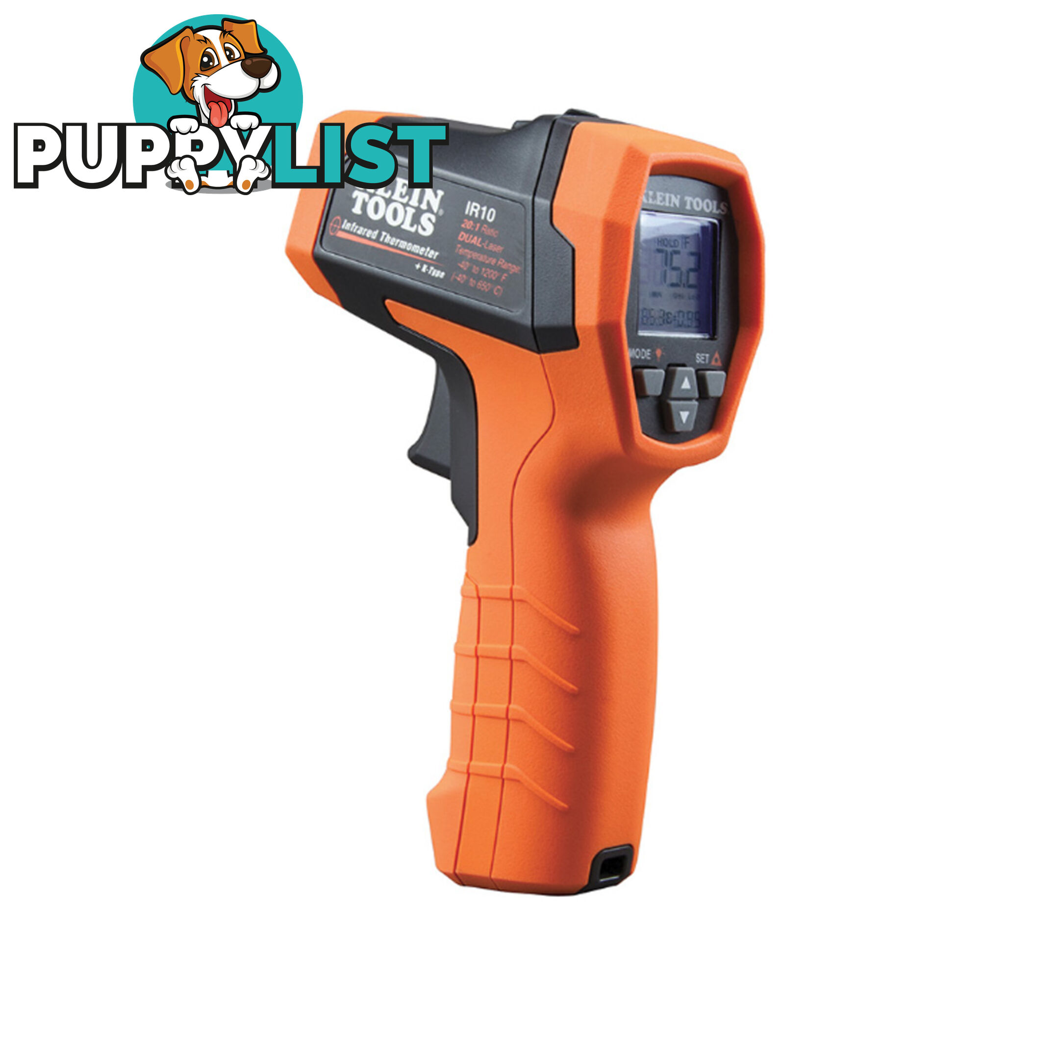 Klein Dual-laser infrared thermometer  - 20:1 -40 to 650Â°C SKU - IR10