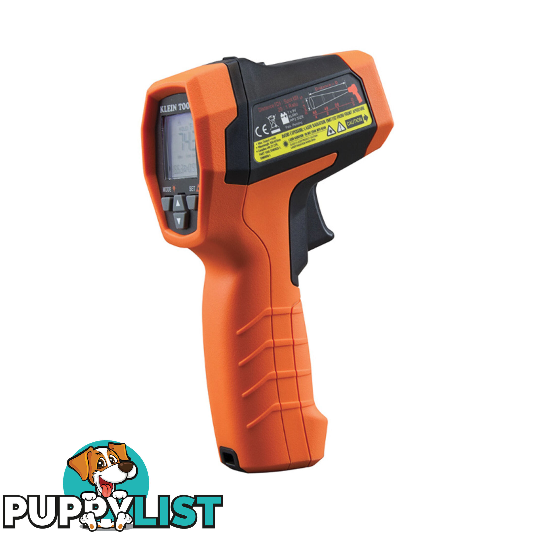 Klein Dual-laser infrared thermometer  - 20:1 -40 to 650Â°C SKU - IR10