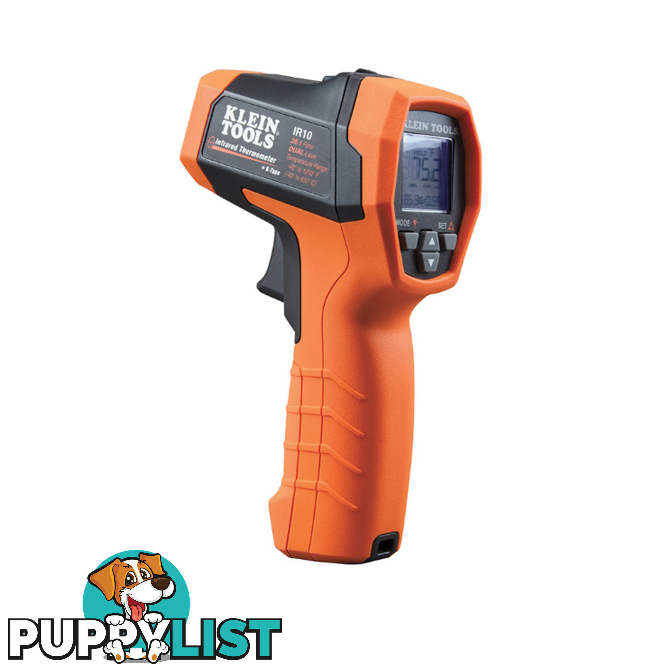 Klein Dual-laser infrared thermometer  - 20:1 -40 to 650Â°C SKU - IR10