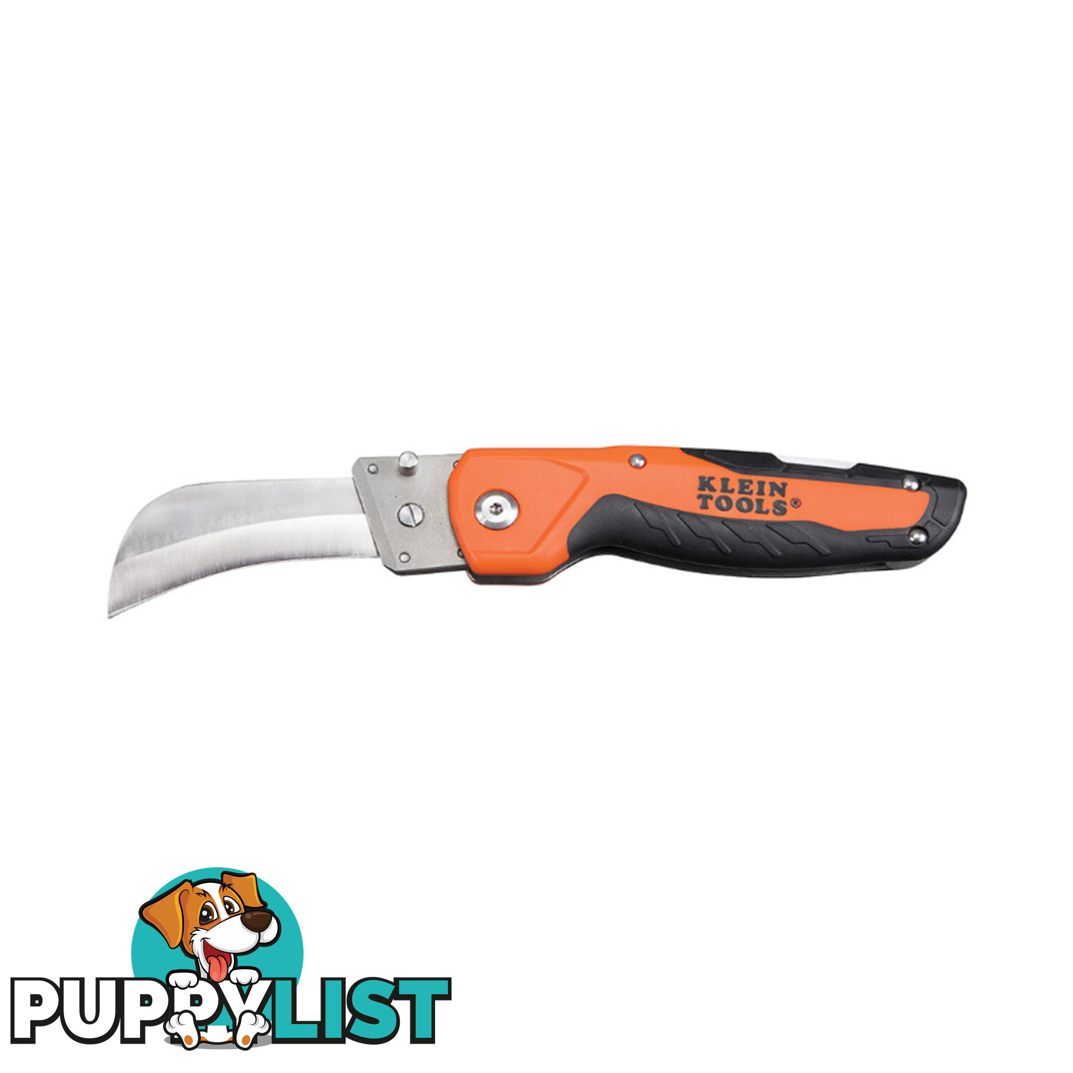 Klein Cable-Skinning Utility Knife with Replaceable Blade  Rubberised Handle SKU - 44218