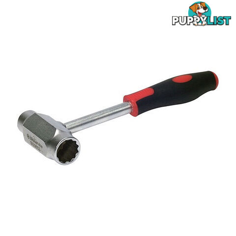 Bikeservice Pulley Nut Wrench Dual End T-Type, 12pt, Size: 14   17mm SKU - BS9853