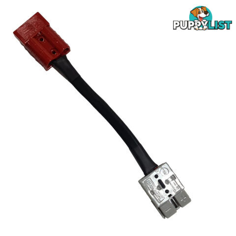 50amp Anderson Connector Grey to 50 amp Anderson Connector Red Adaptor SKU - 50agrey-50ared