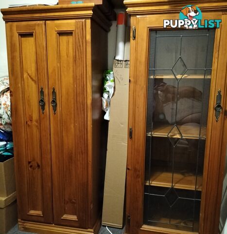 Twin matching DVD & CD cabinets