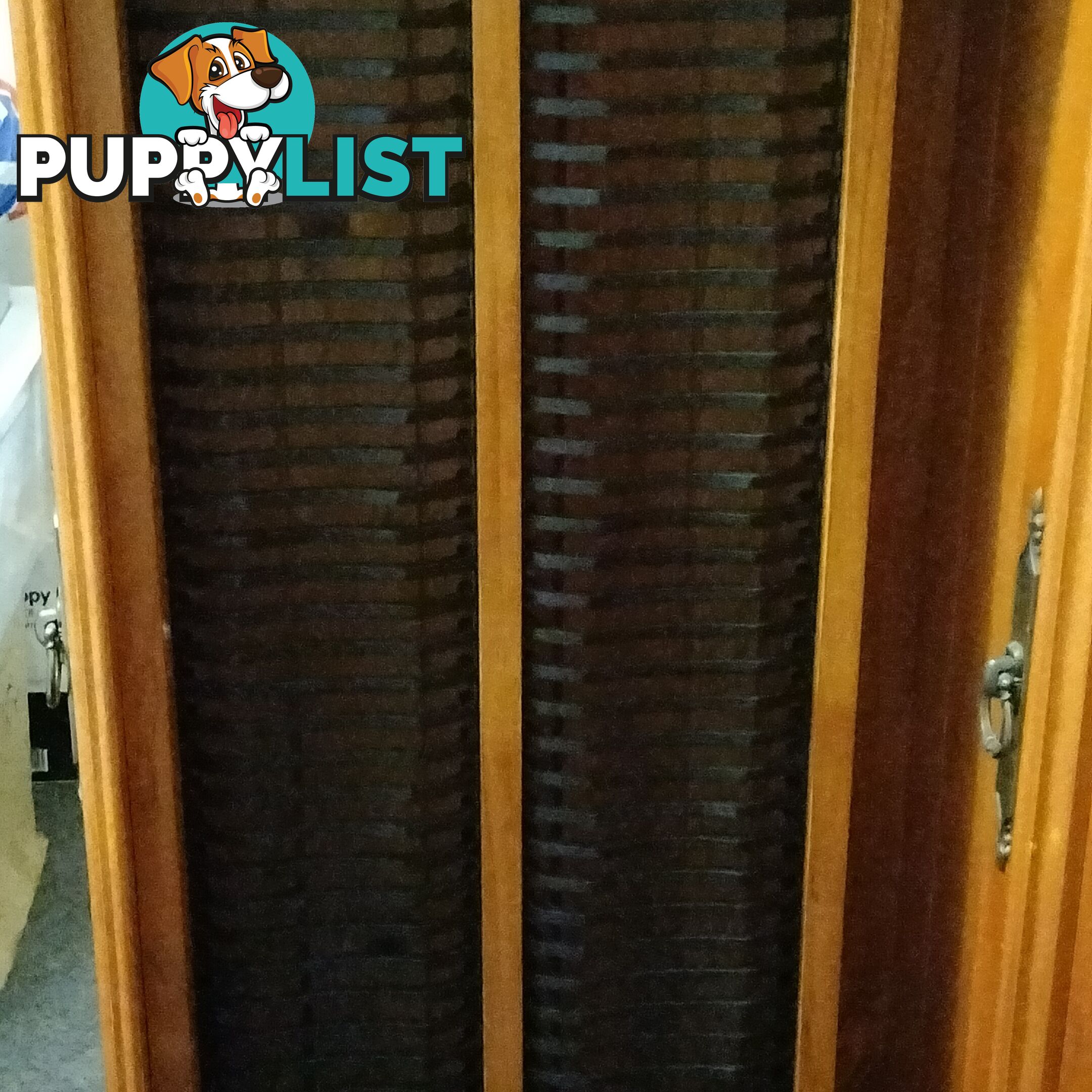 Twin matching DVD & CD cabinets