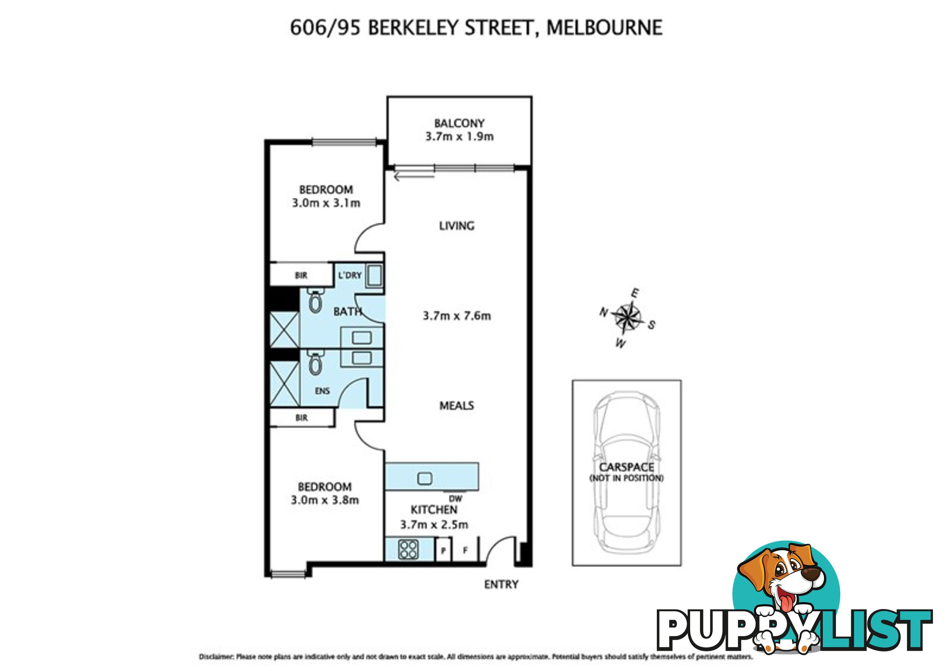 606/95 Berkeley Street MELBOURNE VIC 3000